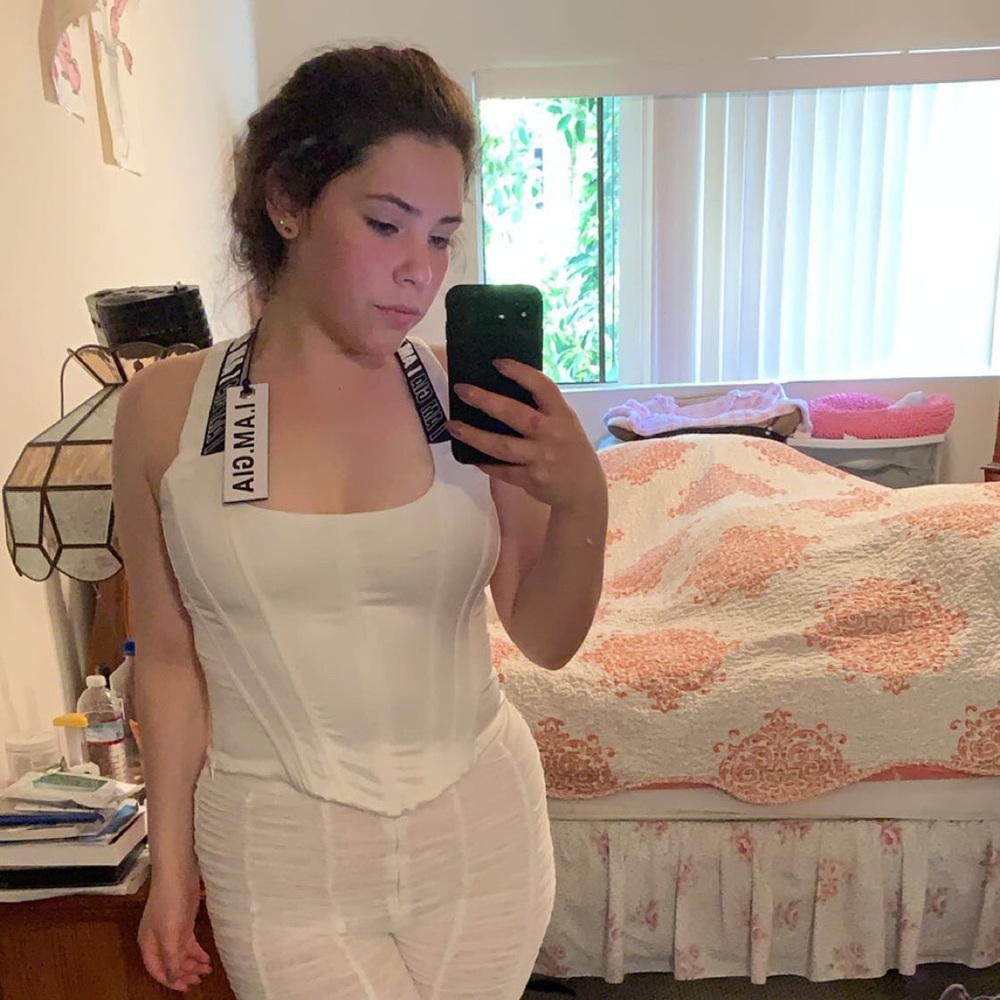 I. AM. GIA. Corset top never worn